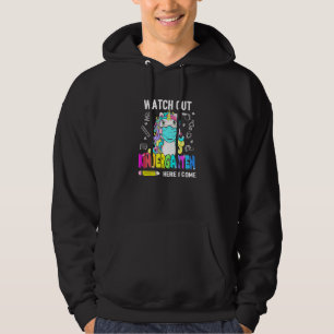 Quarantine Kindergarten Unicorn Face Mask Back to Hoodie