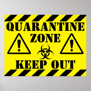 Quarantine Zone Poster