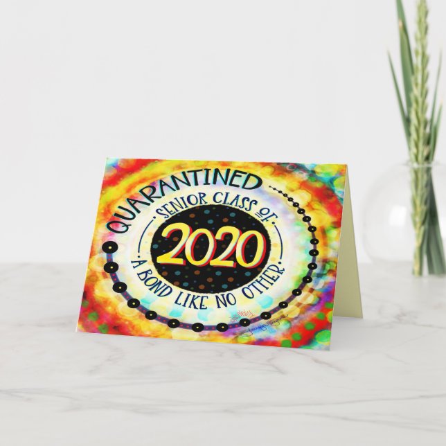 “Quarantined Senior 2020” Inspirivity Card (Front)