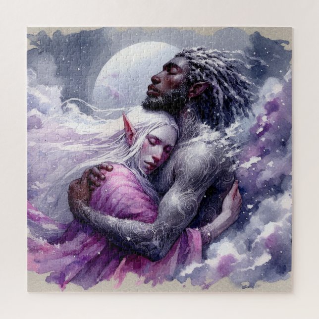 Quaraun & BoomFuzzy - Embrace Jigsaw Puzzle (Vertical)