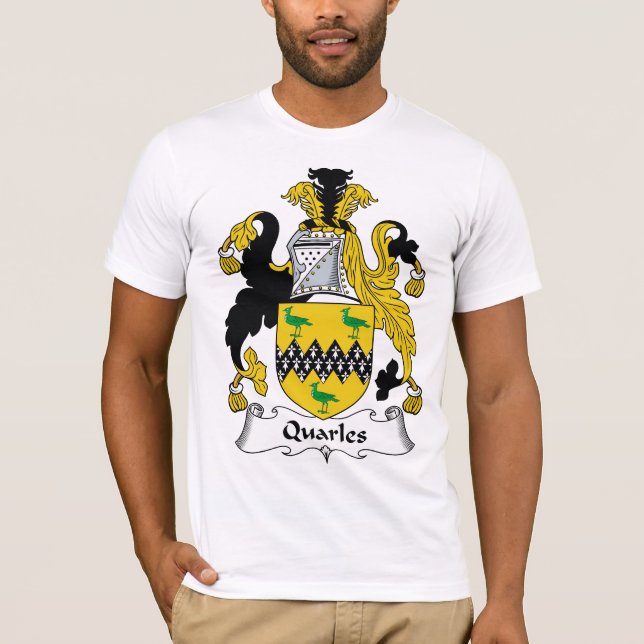 Quarles Family Crest T-Shirt (Front)