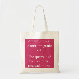 Quarrels of lovers - Terence quote Tote Bag
