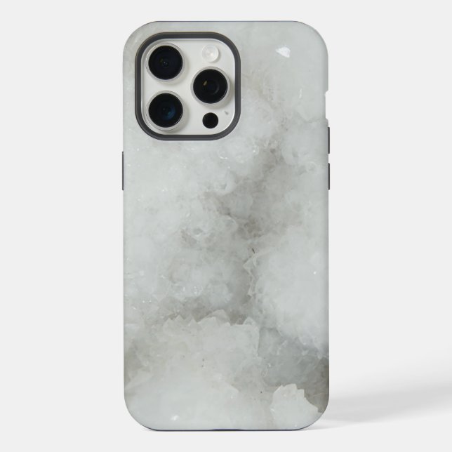 Quart Crystal Geode iPhone Case (Back)