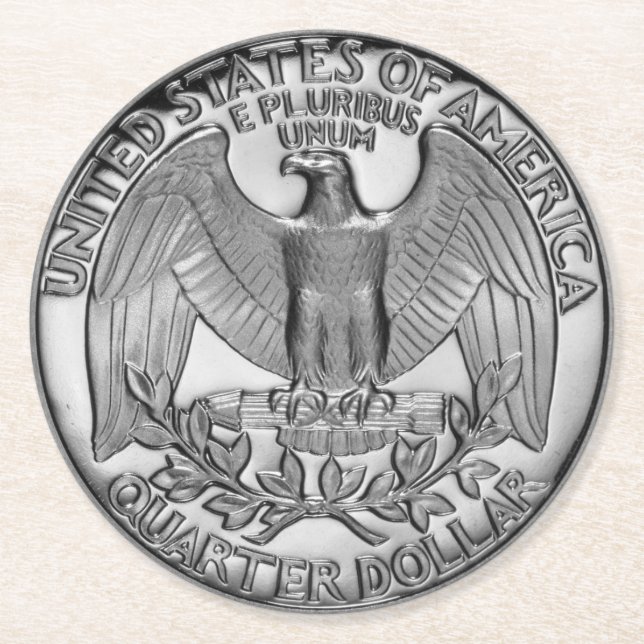 Quarter Coaster Set- Tails (Front)