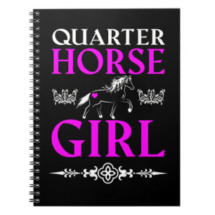 Quarter Horse Girl     Notebook