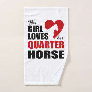 Quarter Horse Hand Towel