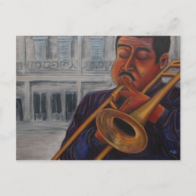 Quarter Notes Postcard (Front)