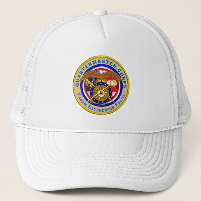 Quartermaster Corps Trucker Hat (Front)