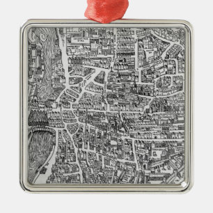 Quartier des Ecoles Metal Ornament