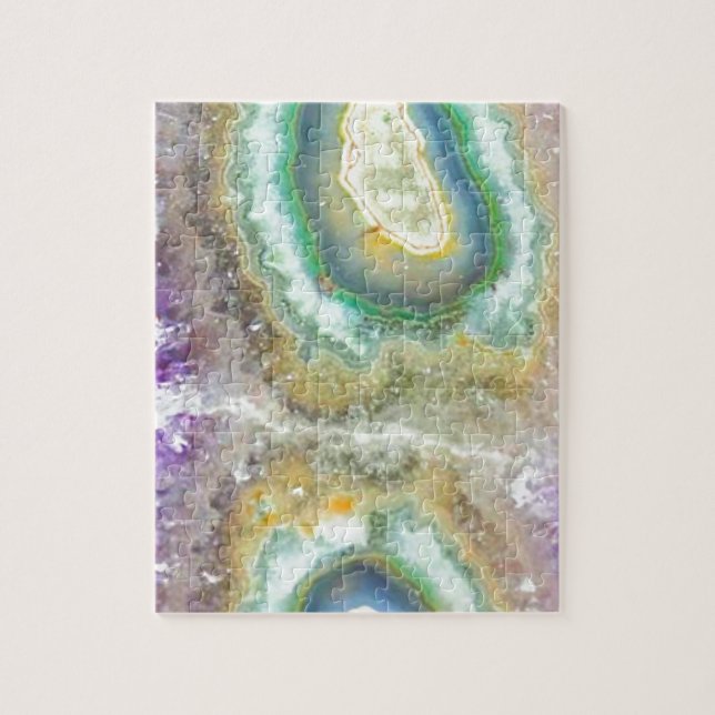Quartz Candy Crystals Jigsaw Puzzle (Vertical)
