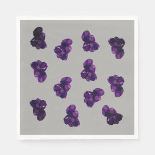 Quartz Purple Amethyst Paper Napkin