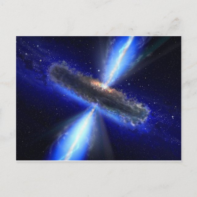 Quasar Postcard (Front)