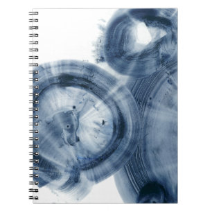 Quasars - Inky Blue Circles Notebook