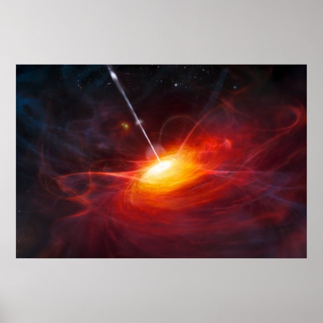 Quasars. Poster (Front)