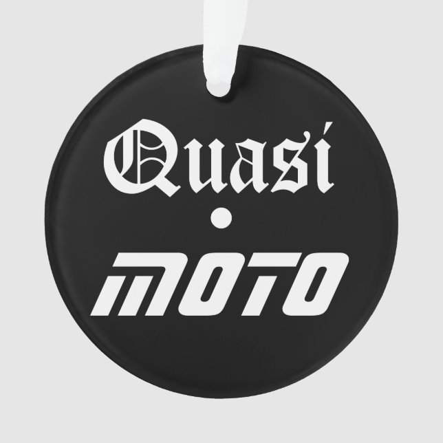 QuasiMOTO Interior Car Decoration  (Front)