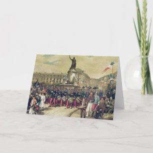 Quatorze Juillet, 1881 Card