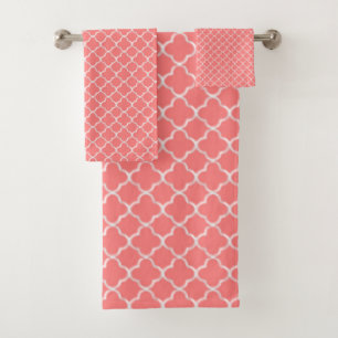 Quatrefoil Bath Towel Set