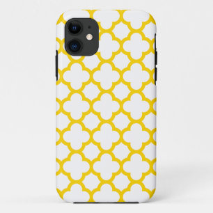 Quatrefoil iPhone 5/5S Case \ Freesia Yellow