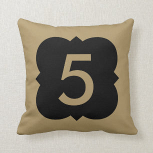 Quatrefoil: Number 5 Cushion