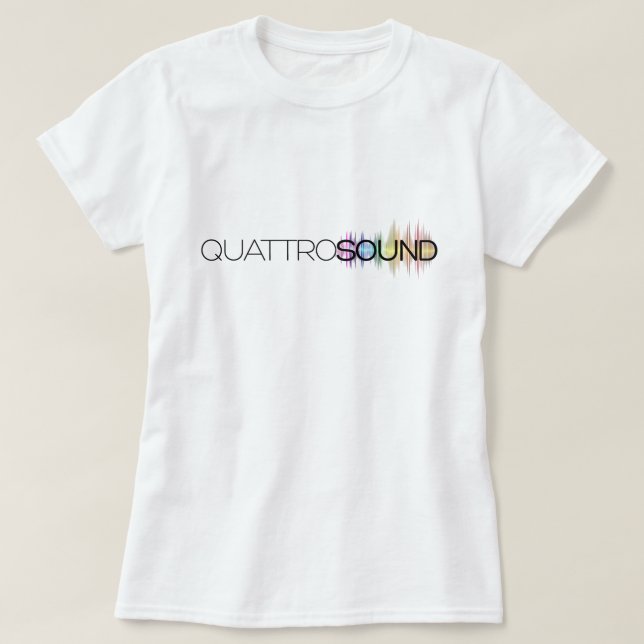 QUATTROSOUND WOMEN'S T-SHIRT (Design Front)