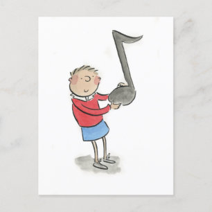 Quaver Postcard