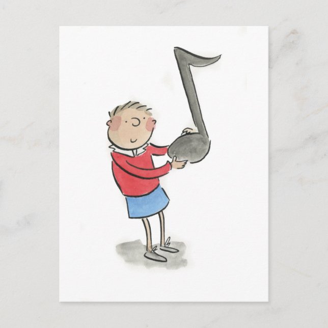 Quaver Postcard (Front)