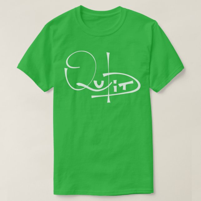 Qubit Quantum Computing  T-Shirt (Design Front)