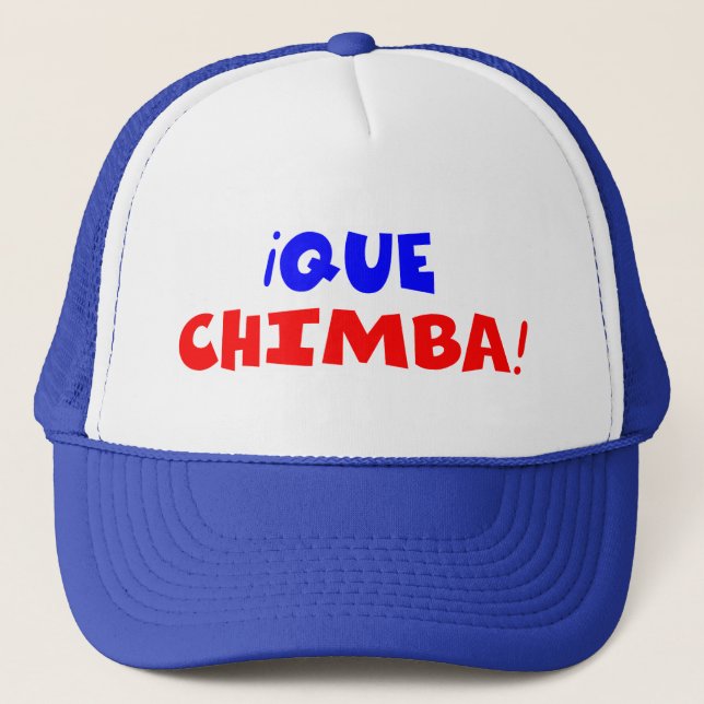 QUE CHIMBA TRUCKER HAT (Front)