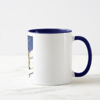 Que la neige soit/Skieur grande tasse