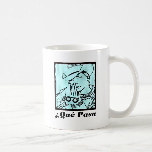 Que Pasa Coffee Mug (Right)