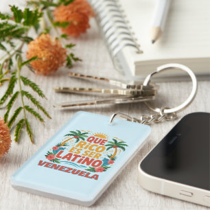 Que Rico Es Ser Latino – Proud Latino Culture Key Ring