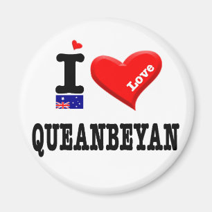 QUEANBEYAN - I Love Magnet