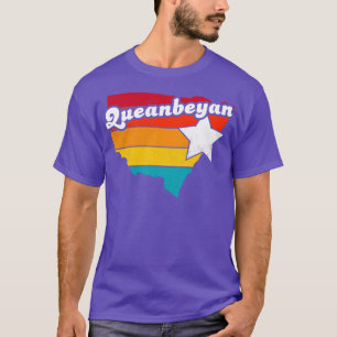 Queanbeyan New South Wales Vintage Distressed Souv T-Shirt