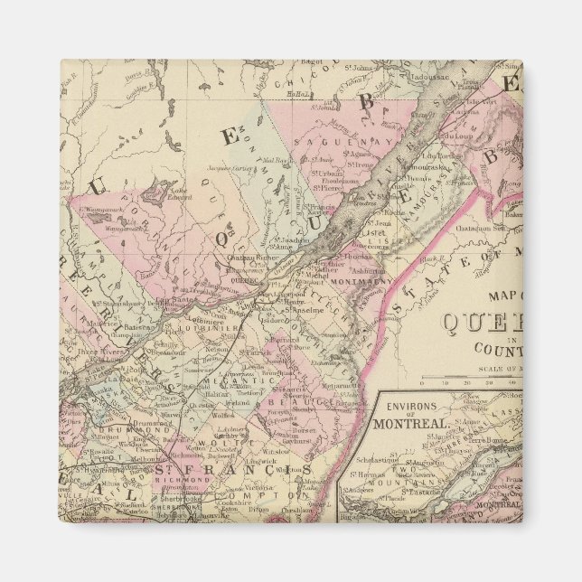 Quebec 2 magnet (Front)