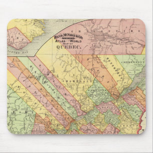 Quebec 2 mouse pad