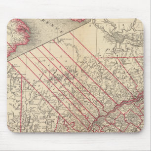 Quebec 3 mouse pad