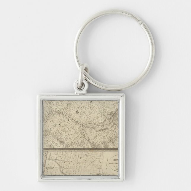 Quebec, Canada 4 Key Ring (Front)