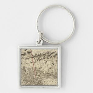 Quebec, Canada 4 Key Ring