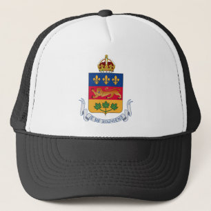 Quebec (Canada) Coat of Arms Trucker Hat