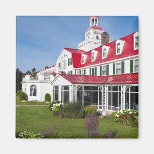 Quebec, Canada. Historic Hotel Tadoussac, 2 Magnet