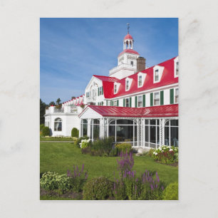 Quebec, Canada. Historic Hotel Tadoussac, 2 Postcard