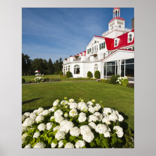 Quebec, Canada. Historic Hotel Tadoussac, 3 Poster