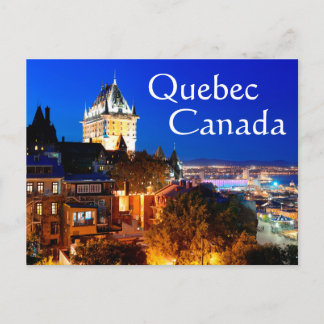 Quebec Canada  Postcard