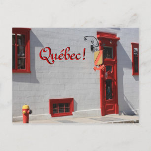 Quebec, Canada Postcard