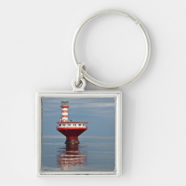 Quebec, Canada. Tadoussac. Key Ring (Front)