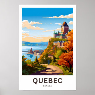 Quebec Canada Travel Print