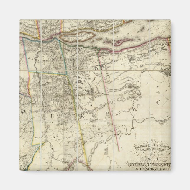 Quebec, Canafa Magnet (Front)