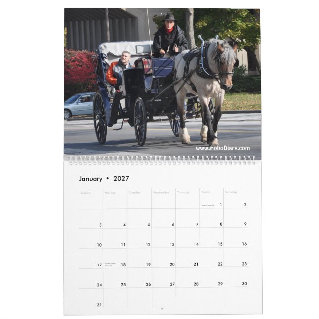 Quebec City 2014 (2p) Calendar (Jan 2027)