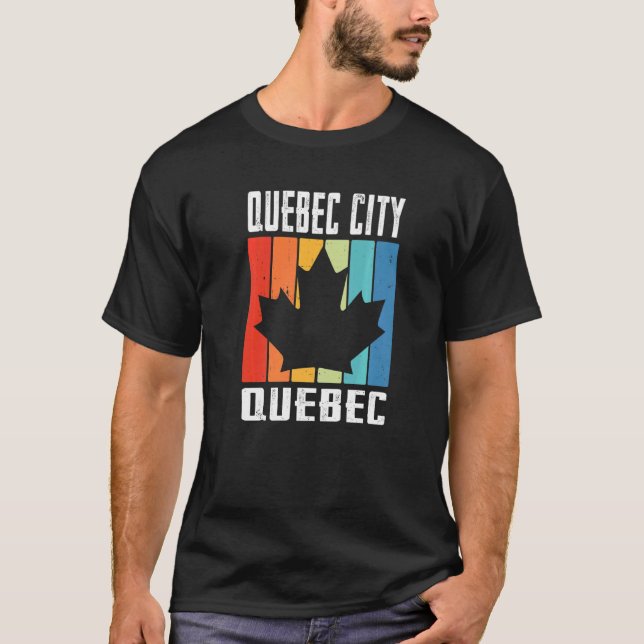 Quebec City  3 T-Shirt (Front)