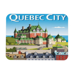 Quebec City Canada Magnet